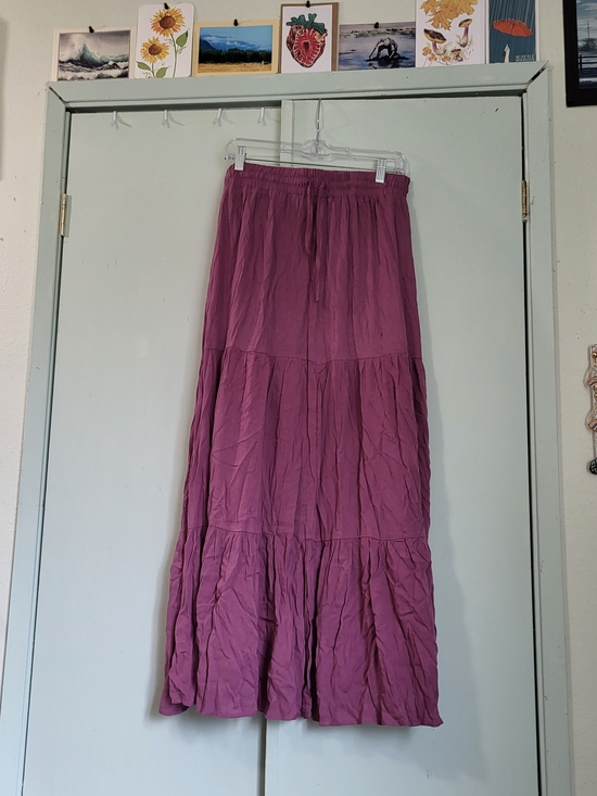 Passport Dresses & Skirts - Passport Mauve Tiered Maxi Skirt